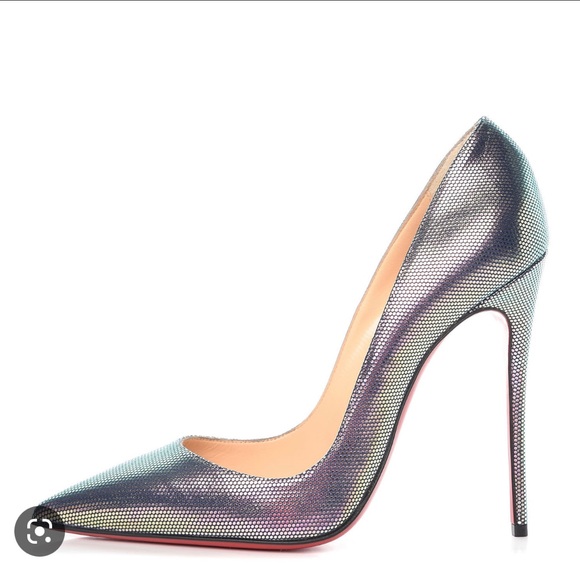 Christian Louboutin So Kate 120 Tissu Scarabe - Picture 2 of 9